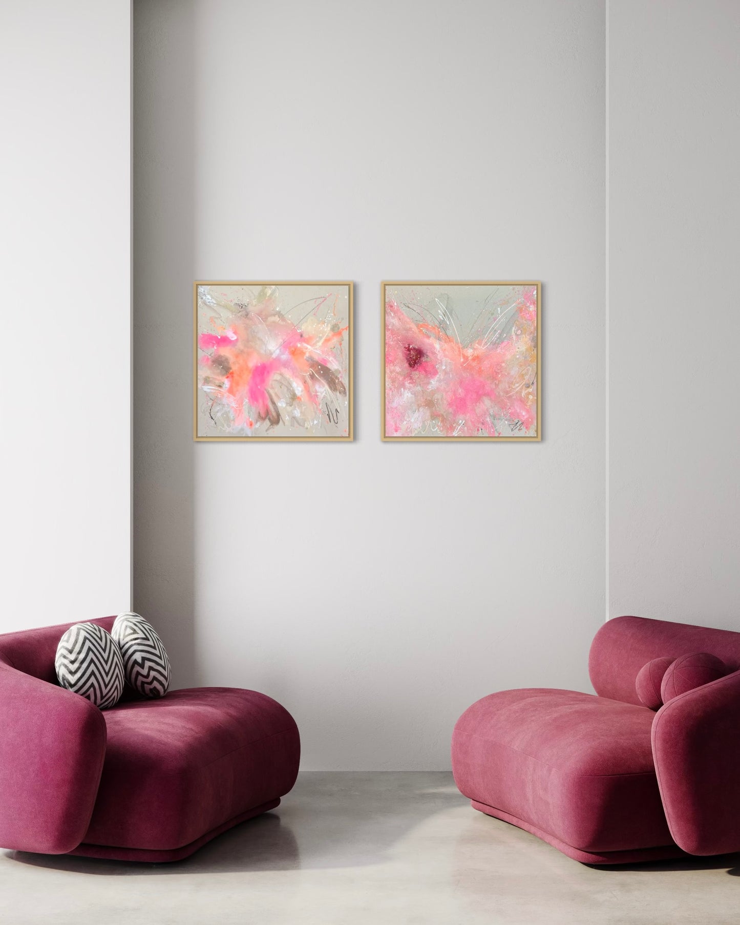 BILDERPAAR SOFT ROSE & DAYLIGHT DANCE