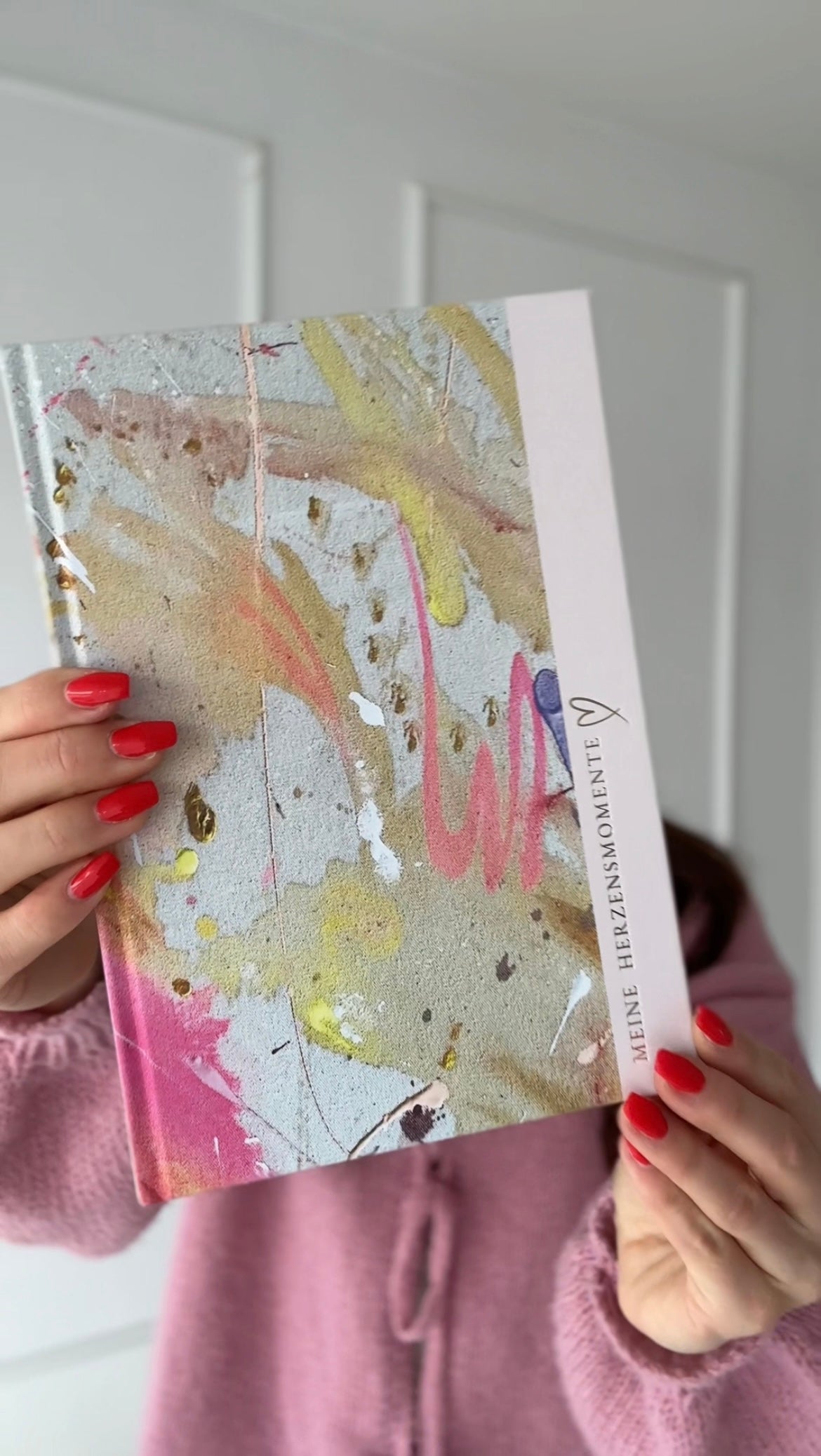 Dankbarkeitsjournal | Tagebuch mit Kunstwerk auf dem Cover