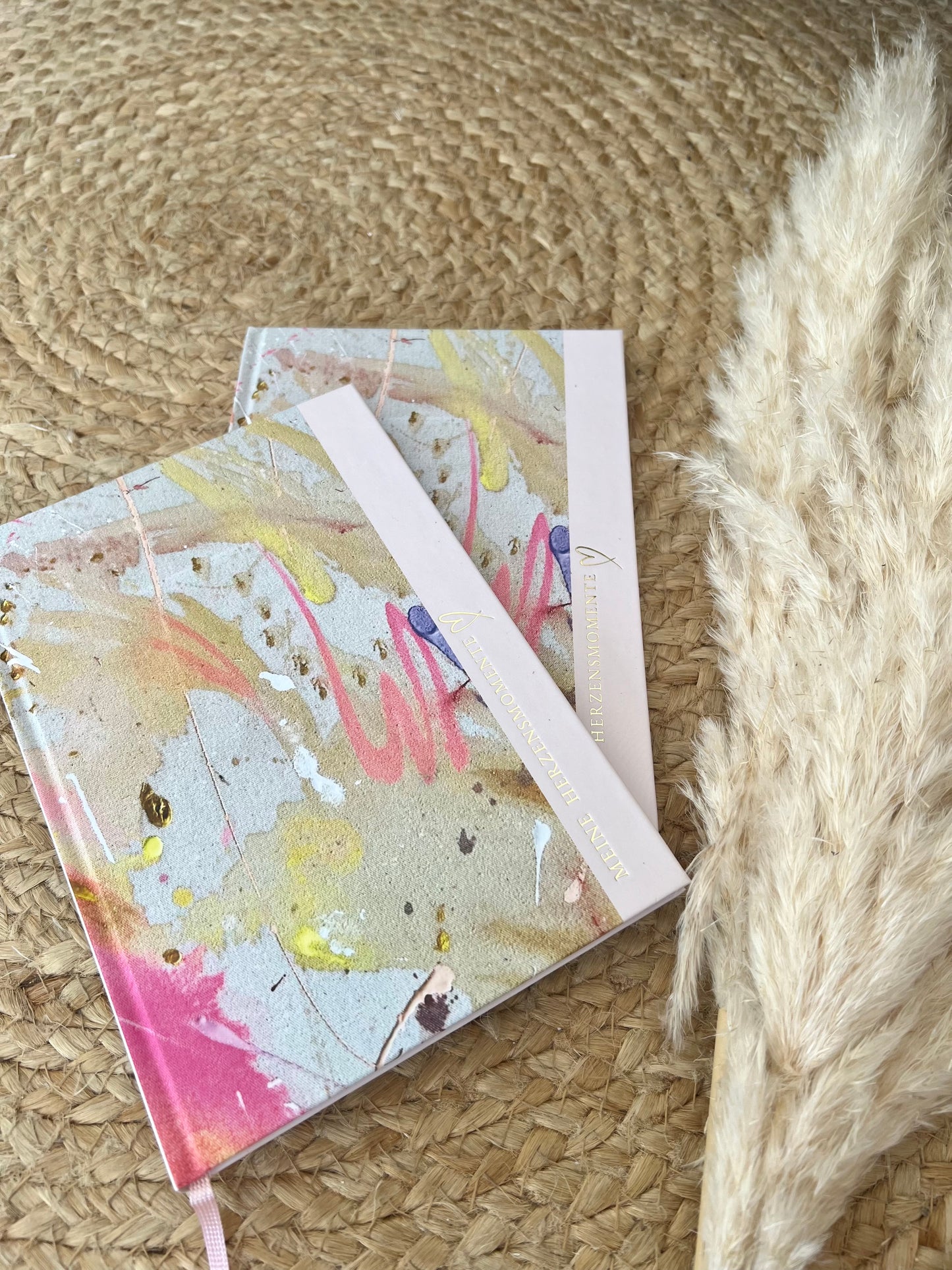 Dankbarkeitsjournal | Tagebuch mit Kunstwerk auf dem Cover