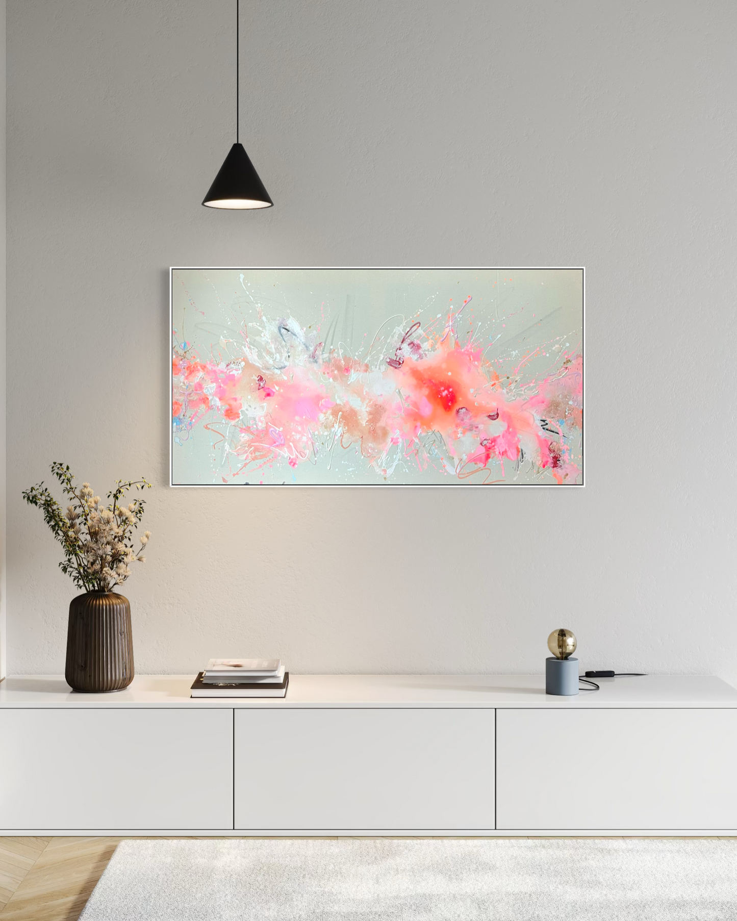 A KISS OF ORANGE & PINK