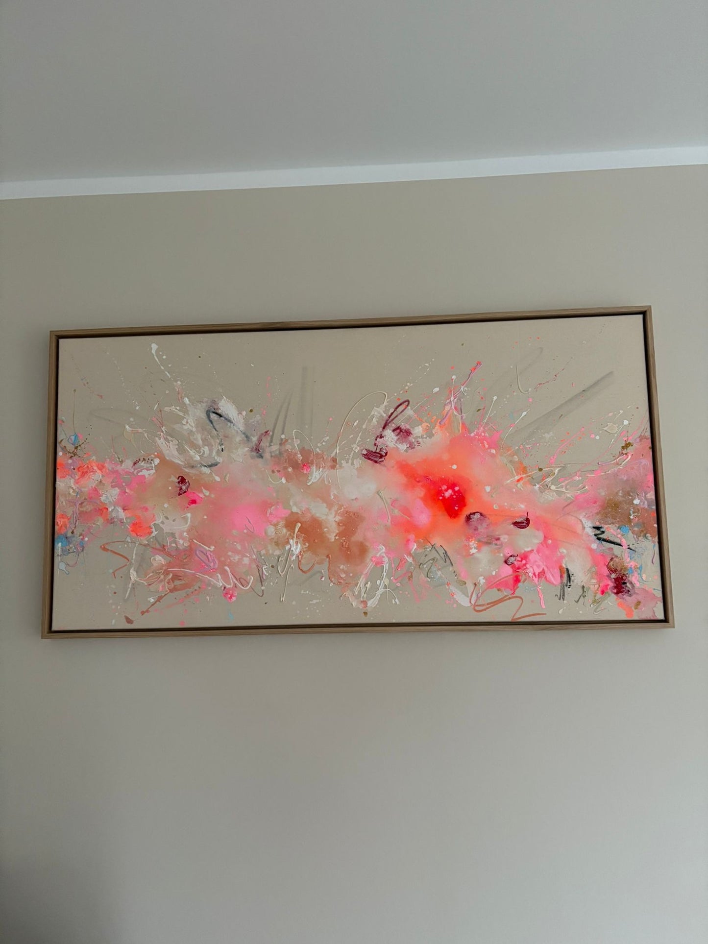 A KISS OF ORANGE & PINK