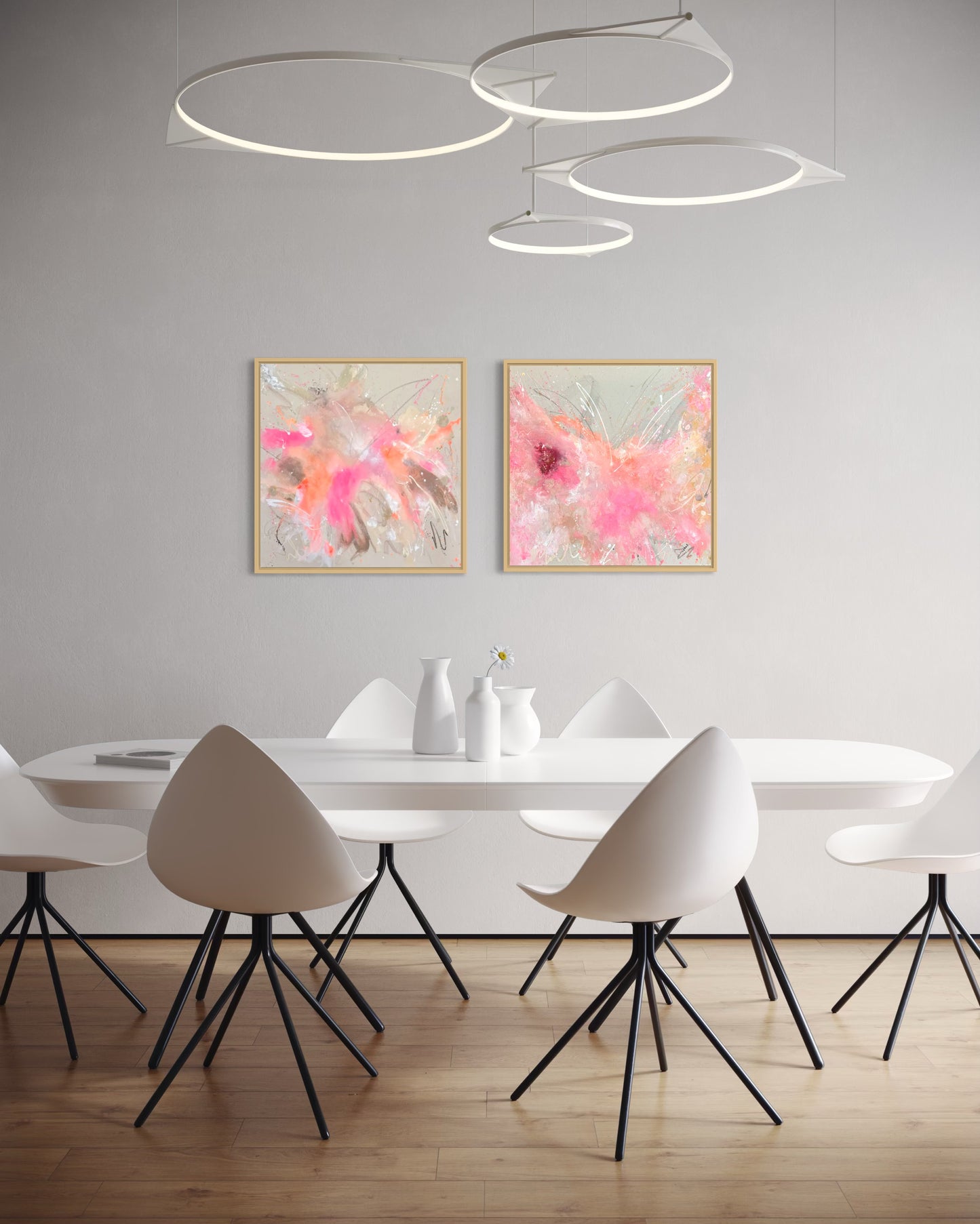 BILDERPAAR SOFT ROSE & DAYLIGHT DANCE