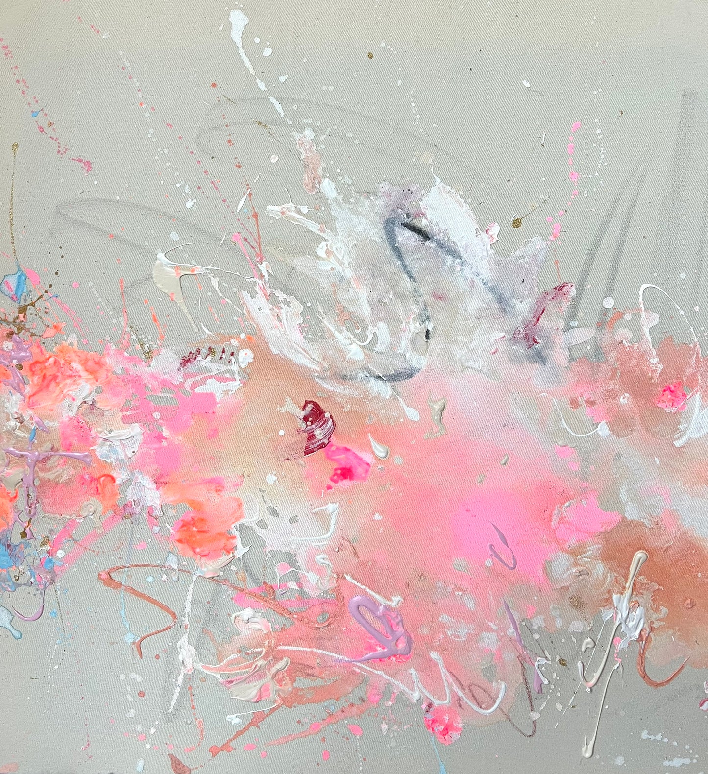 A KISS OF ORANGE & PINK