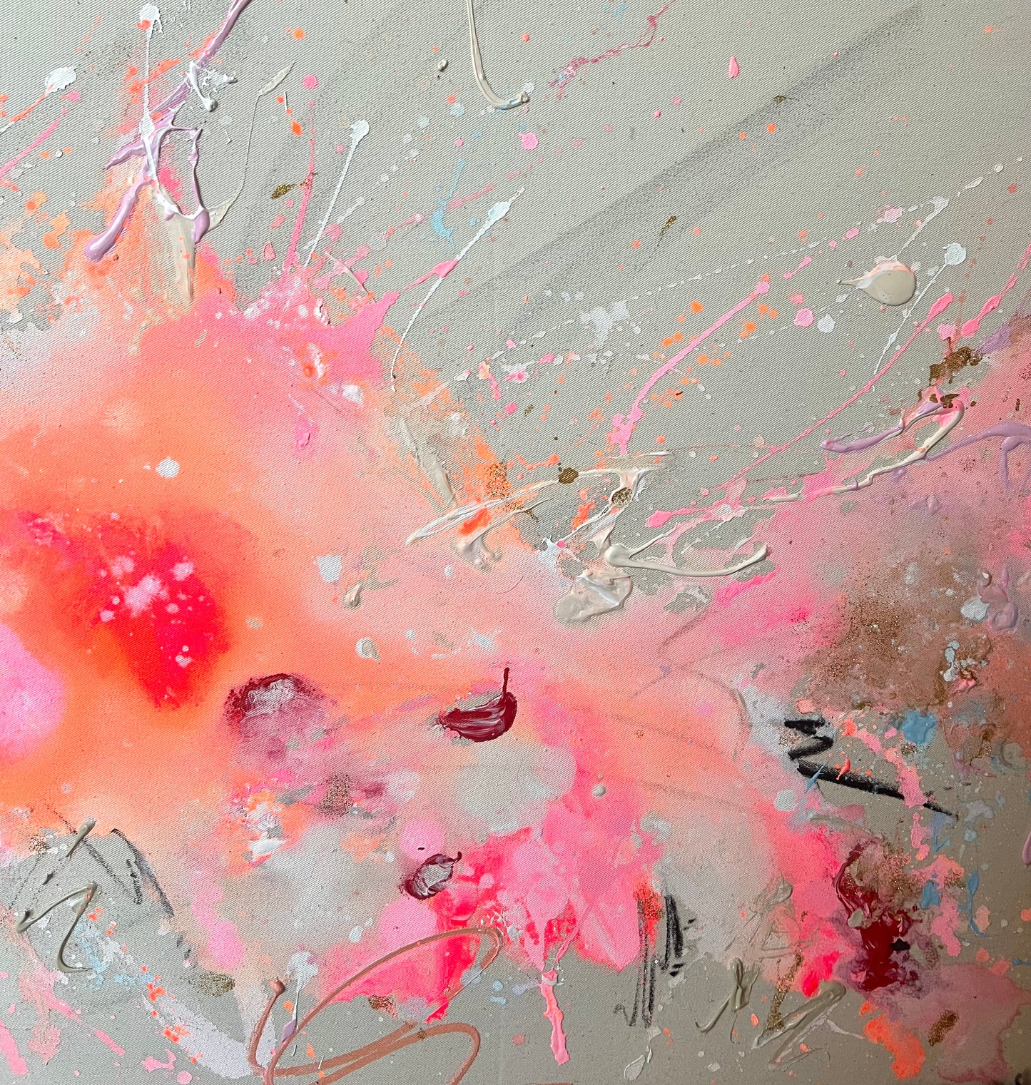 A KISS OF ORANGE & PINK