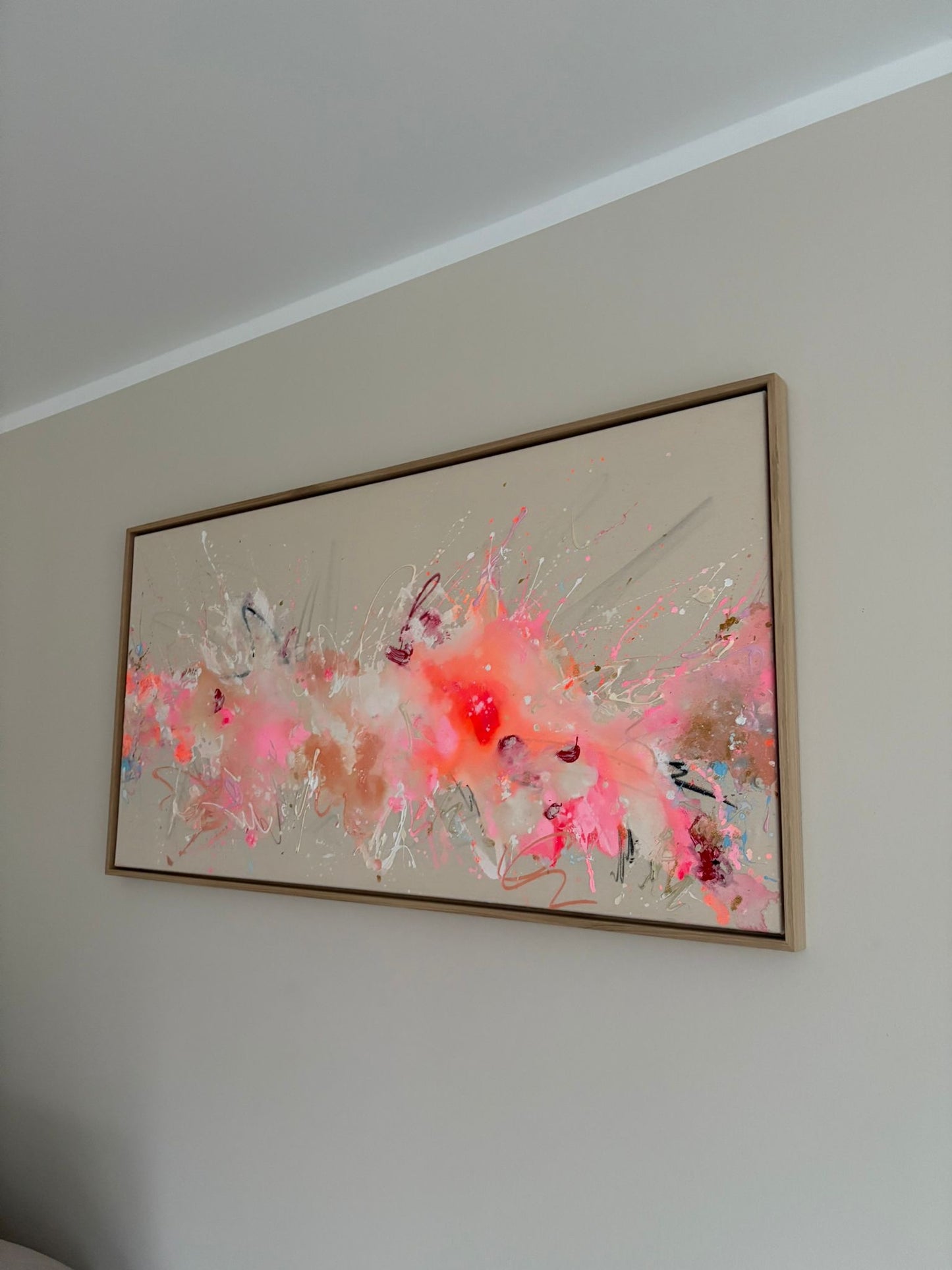 A KISS OF ORANGE & PINK