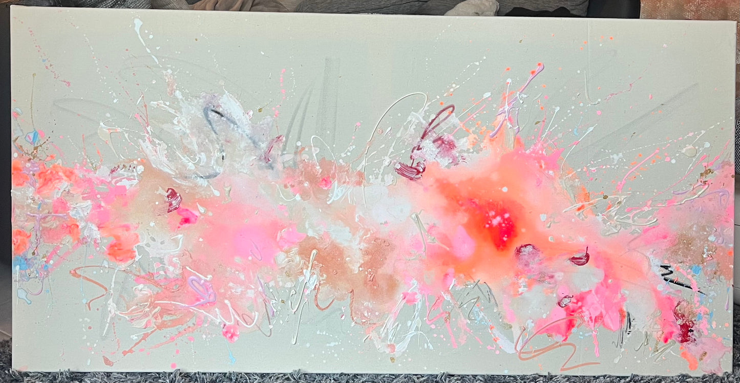 A KISS OF ORANGE & PINK